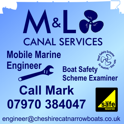 M and L Canal Services - Mobile Marine Engineer and Boat Safety Examiner